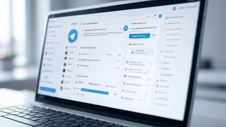 Telegram Desktop на ноутбуке: рабочая переписка и обмен документами